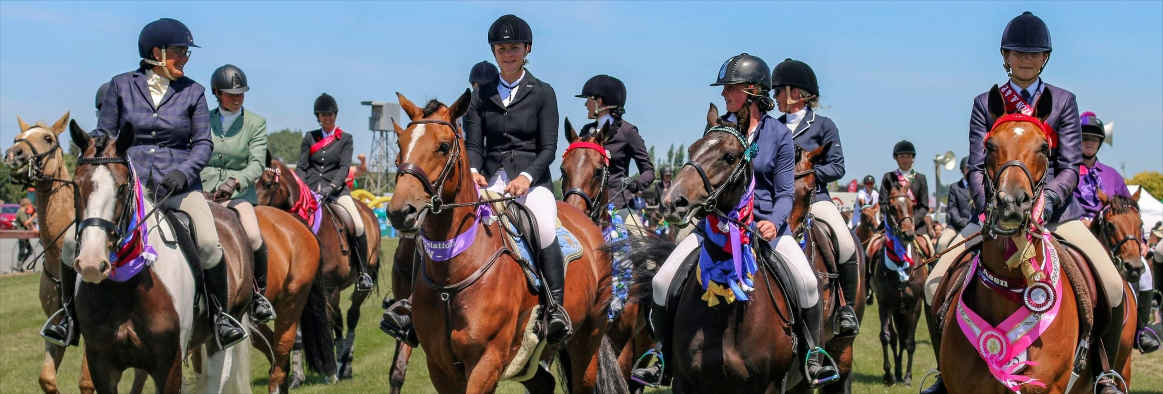 Winton A & P Show parade of horses